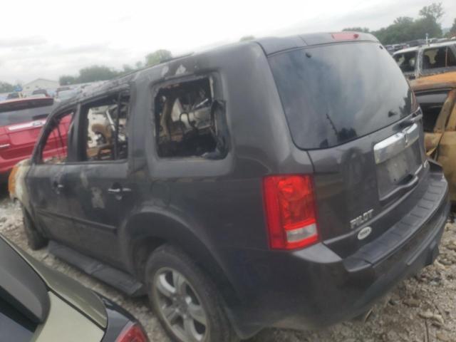 5FNYF4H50DB064054 - 2013 HONDA PILOT EXL Gris photo 2