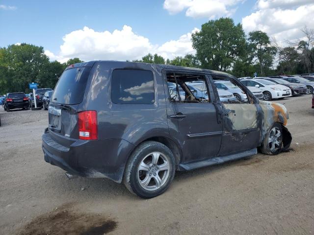 5FNYF4H50DB064054 - 2013 HONDA PILOT EXL Gris photo 3