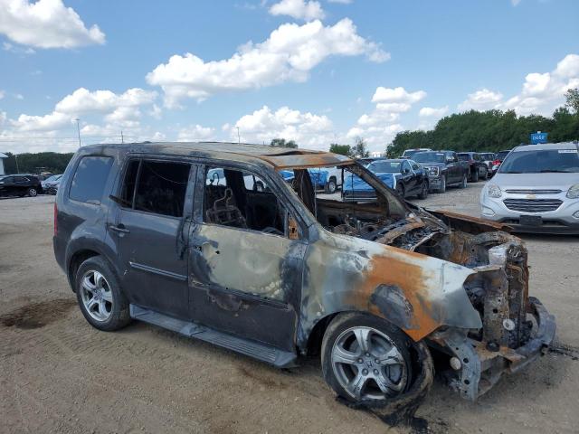 5FNYF4H50DB064054 - 2013 HONDA PILOT EXL Gris photo 4