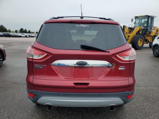 1FMCU9HX6DUC42888 - 2013 FORD ESCAPE SEL RED photo 6