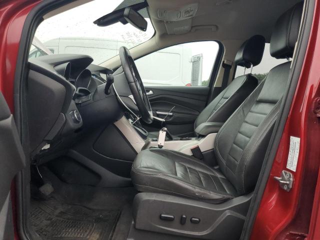 1FMCU9HX6DUC42888 - 2013 FORD ESCAPE SEL RED photo 7