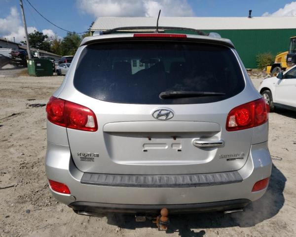 5NMSH73EX7H038928 - 2007 HYUNDAI SANTA FE SE SILVER photo 6