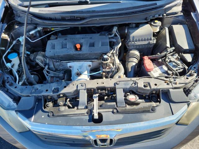 19XFB2F85CE039224 - 2012 HONDA CIVIC EX GRAY photo 11