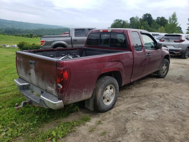 1GTCS49E3882V0648 - 2008 GMC CANYON SLE MAROON photo 4