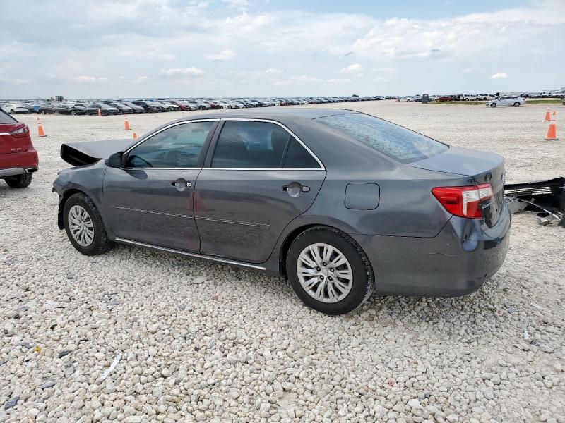 4T1BF1FK6DU241559 - 2013 TOYOTA CAMRY L GRAY photo 2