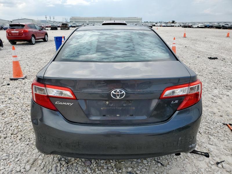 4T1BF1FK6DU241559 - 2013 TOYOTA CAMRY L GRAY photo 6