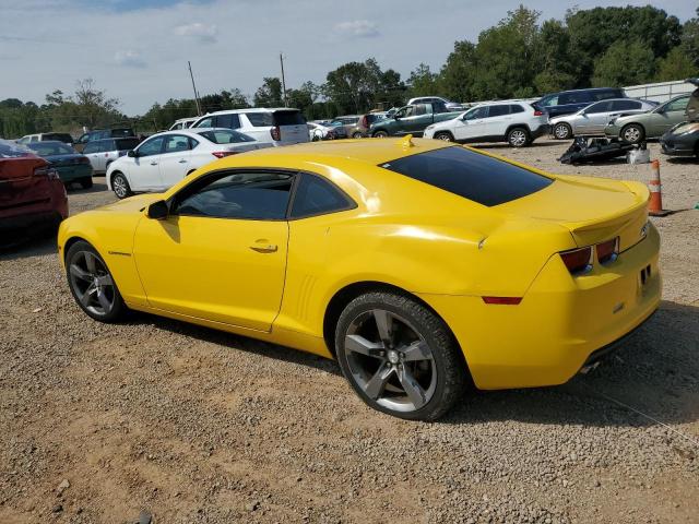 2G1FB1E3XC9176392 - 2012 CHEVROLET CAMARO LT YELLOW photo 2