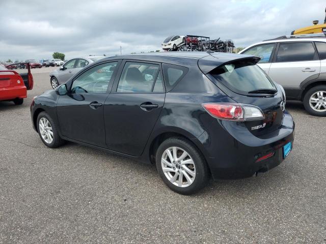 JM1BL1L71D1718834 - 2013 MAZDA 3 I BLACK photo 2
