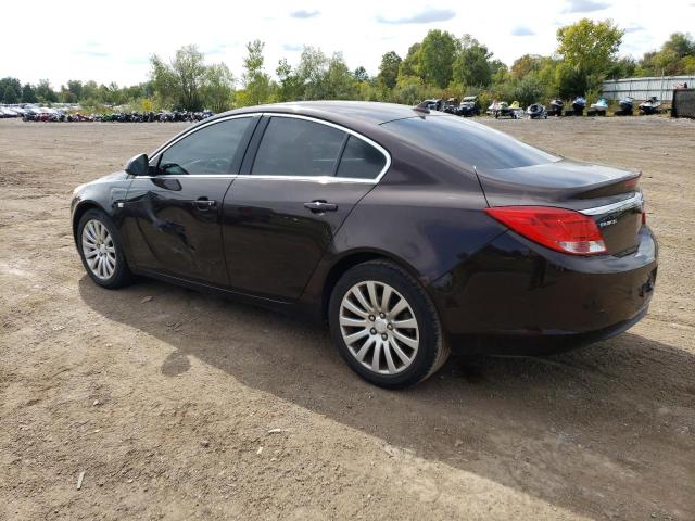 W04GS5EC7B1142376 - 2011 BUICK REGAL CXL BLACK photo 2