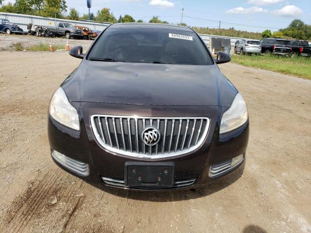 W04GS5EC7B1142376 - 2011 BUICK REGAL CXL BLACK photo 5