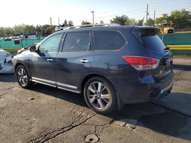 5N1AR2MM5FC680306 - 2015 NISSAN PATHFINDER S BLUE photo 2