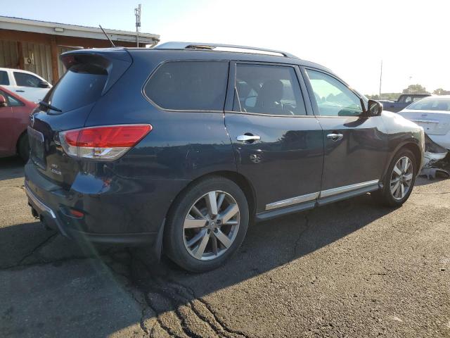 5N1AR2MM5FC680306 - 2015 NISSAN PATHFINDER S BLUE photo 3