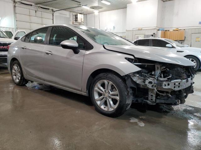 1G1BC5SM3K7150104 - 2019 CHEVROLET CRUZE LS SILVER photo 4