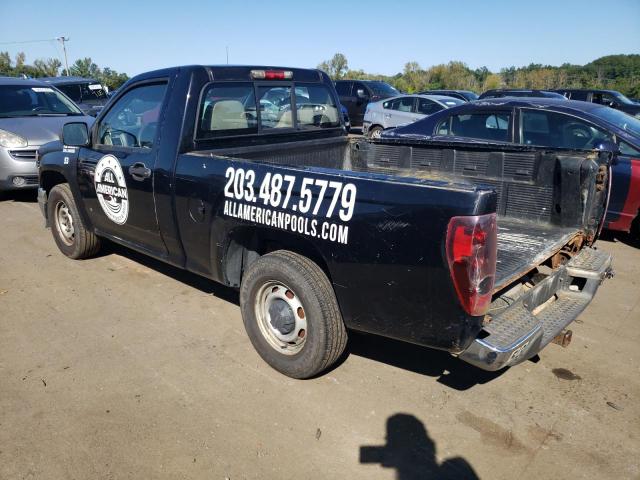 1GCCS14E578233175 - 2007 CHEVROLET COLORADO BLACK photo 2