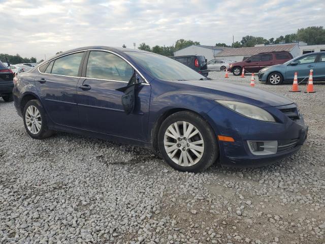 1YVHZ8CH9A5M51550 - 2010 MAZDA 6 I BLUE photo 4