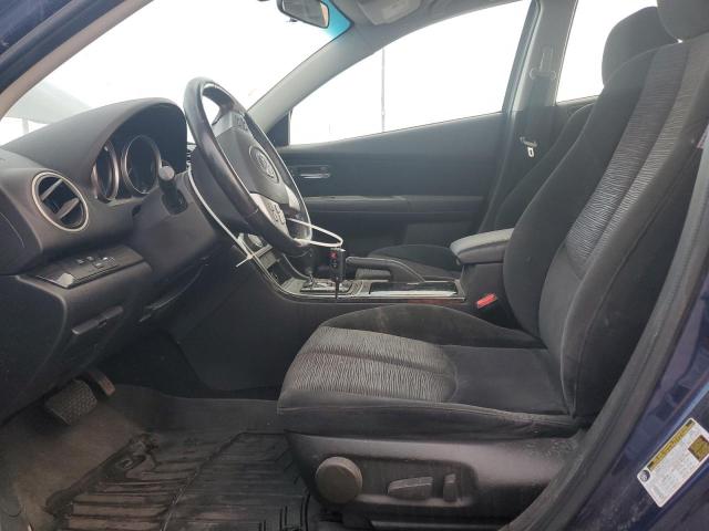 1YVHZ8CH9A5M51550 - 2010 MAZDA 6 I BLUE photo 7