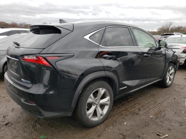 JTJBJRBZ1H2063269 - 2017 LEXUS NX 300H BLACK photo 3