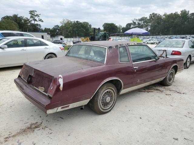 1G1AZ3794DR215973 - 1983 CHEVROLET MONTE CARL MAROON photo 3