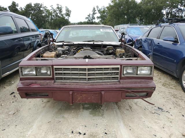 1G1AZ3794DR215973 - 1983 CHEVROLET MONTE CARL MAROON photo 5