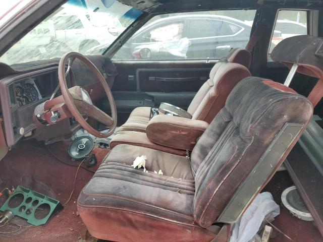 1G1AZ3794DR215973 - 1983 CHEVROLET MONTE CARL MAROON photo 7