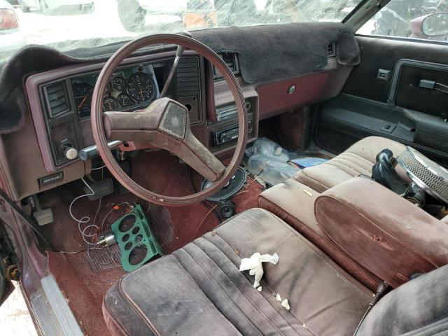 1G1AZ3794DR215973 - 1983 CHEVROLET MONTE CARL 栗色 照片 8