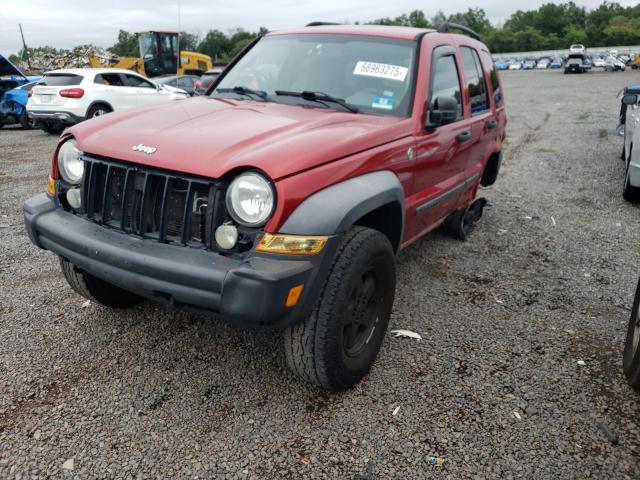 2007 JEEP LIBERTY SPORT, 