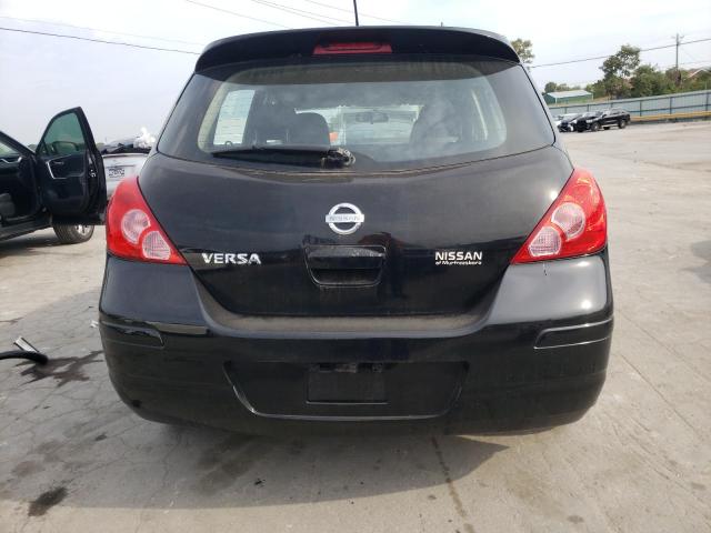 3N1BC1CPXAL448235 - 2010 NISSAN VERSA AU S BLACK photo 6