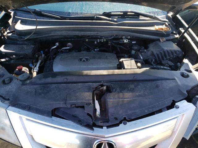 2HNYD2H41AH533394 - 2010 ACURA MDX TECHNOLOGY BLACK photo 12