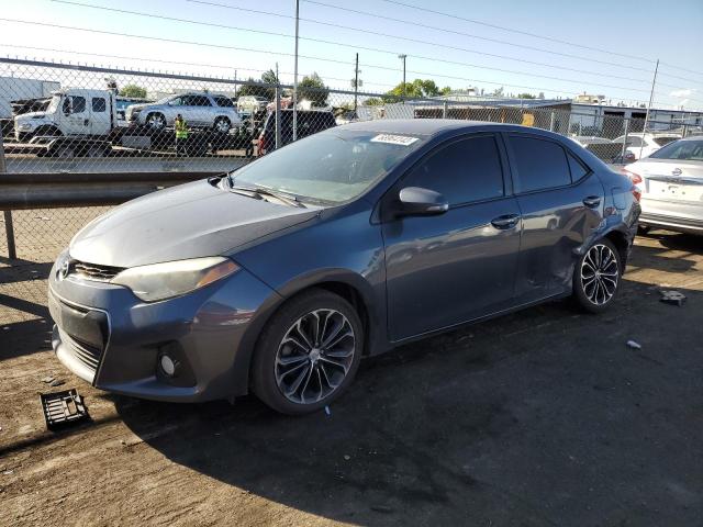 5YFBURHE3GP551640 - 2016 TOYOTA COROLLA L GRAY photo 1