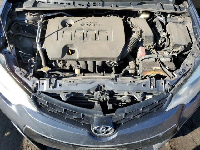 5YFBURHE3GP551640 - 2016 TOYOTA COROLLA L GRAY photo 11