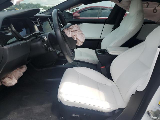 5YJSA1E23LF410822 - 2020 TESLA MODEL S Սպիտակ լուսանկար 7
