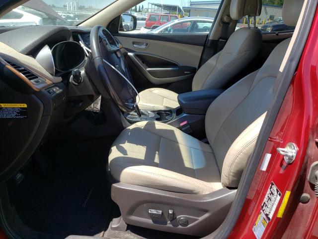 5XYZU3LB1GG371831 - 2016 HYUNDAI SANTA FE SPORT RED photo 7