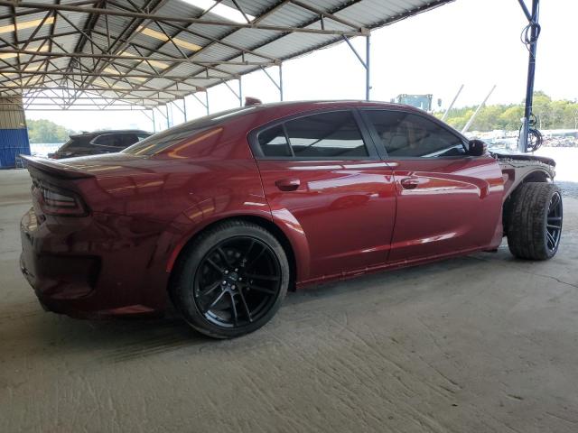 2C3CDXL97NH180394 - 2022 DODGE CHARGER SRT HELLCAT BURGUNDY photo 3