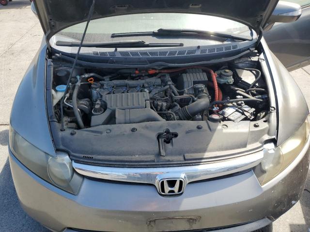 JHMFA36296S002505 - 2006 HONDA CIVIC HYBRID GRAY photo 11
