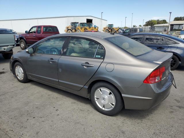 JHMFA36296S002505 - 2006 HONDA CIVIC HYBRID GRAY photo 2