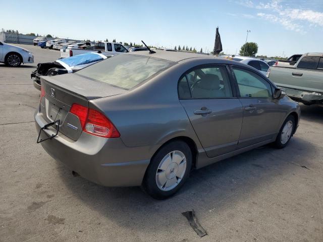 JHMFA36296S002505 - 2006 HONDA CIVIC HYBRID GRAY photo 3