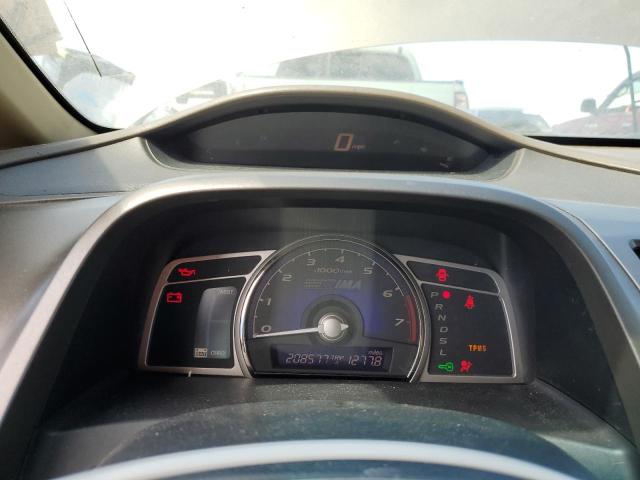 JHMFA36296S002505 - 2006 HONDA CIVIC HYBRID GRAY photo 9