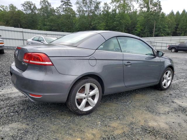 WVWFW7AH0CV003283 - 2012 VOLKSWAGEN EOS LUX Gris foto 3