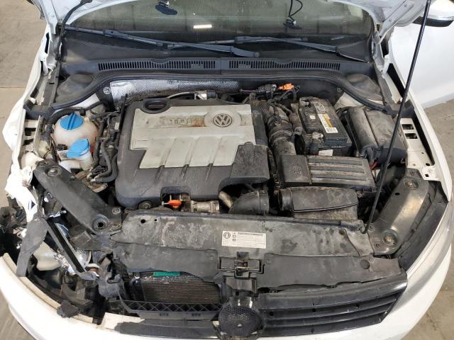 3VW3L7AJ8CM410239 - 2012 VOLKSWAGEN JETTA TDI WHITE photo 11
