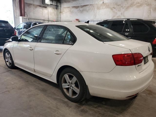 3VW3L7AJ8CM410239 - 2012 VOLKSWAGEN JETTA TDI WHITE photo 2