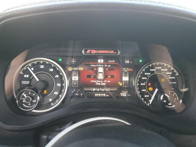 1C6SRFLT2NN447180 - 2022 RAM 1500 REBEL 黑色 照片 9