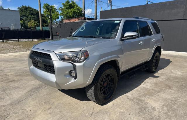 JTENU5JR3N6072010 - 2022 TOYOTA 4RUNNER SR5/SR5 PREMIUM SILVER photo 2