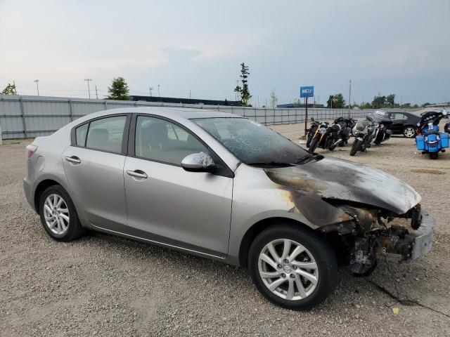JM1BL1V73C1559455 - 2012 MAZDA 3 I SILVER photo 4