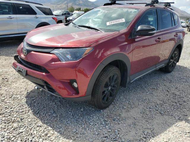 2T3RFREV4JW754093 - 2018 TOYOTA RAV4 ADVENTURE BURGUNDY photo 1