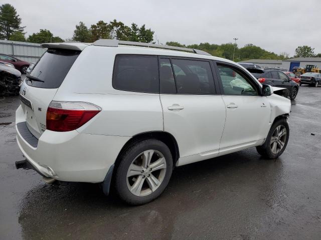 JTEES43A782062020 - 2008 TOYOTA HIGHLANDER SPORT WHITE photo 3