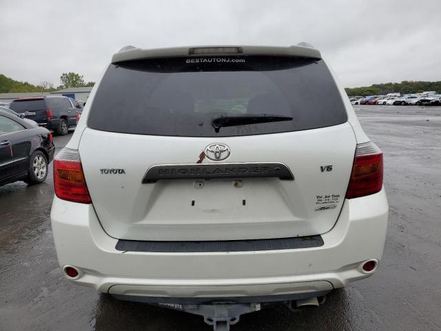 JTEES43A782062020 - 2008 TOYOTA HIGHLANDER SPORT WHITE photo 6