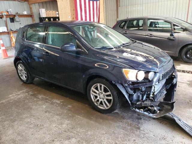 1G1JC6SGXF4220247 - 2015 CHEVROLET SONIC LT BLUE photo 4