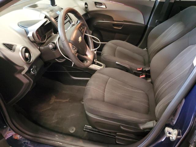 1G1JC6SGXF4220247 - 2015 CHEVROLET SONIC LT BLUE photo 7