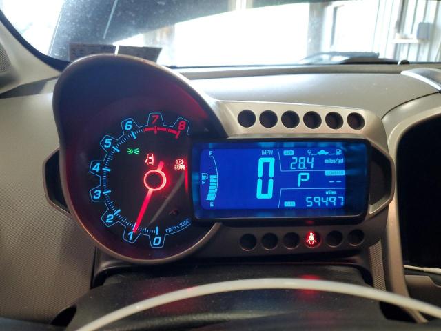 1G1JC6SGXF4220247 - 2015 CHEVROLET SONIC LT BLUE photo 9