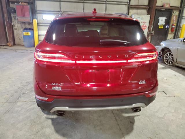 5LMCJ1A9XFUJ33128 - 2015 LINCOLN MKC RED photo 6